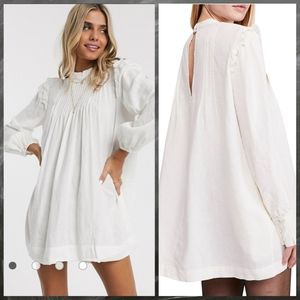 Romantic Free People Clover Tunic Dress